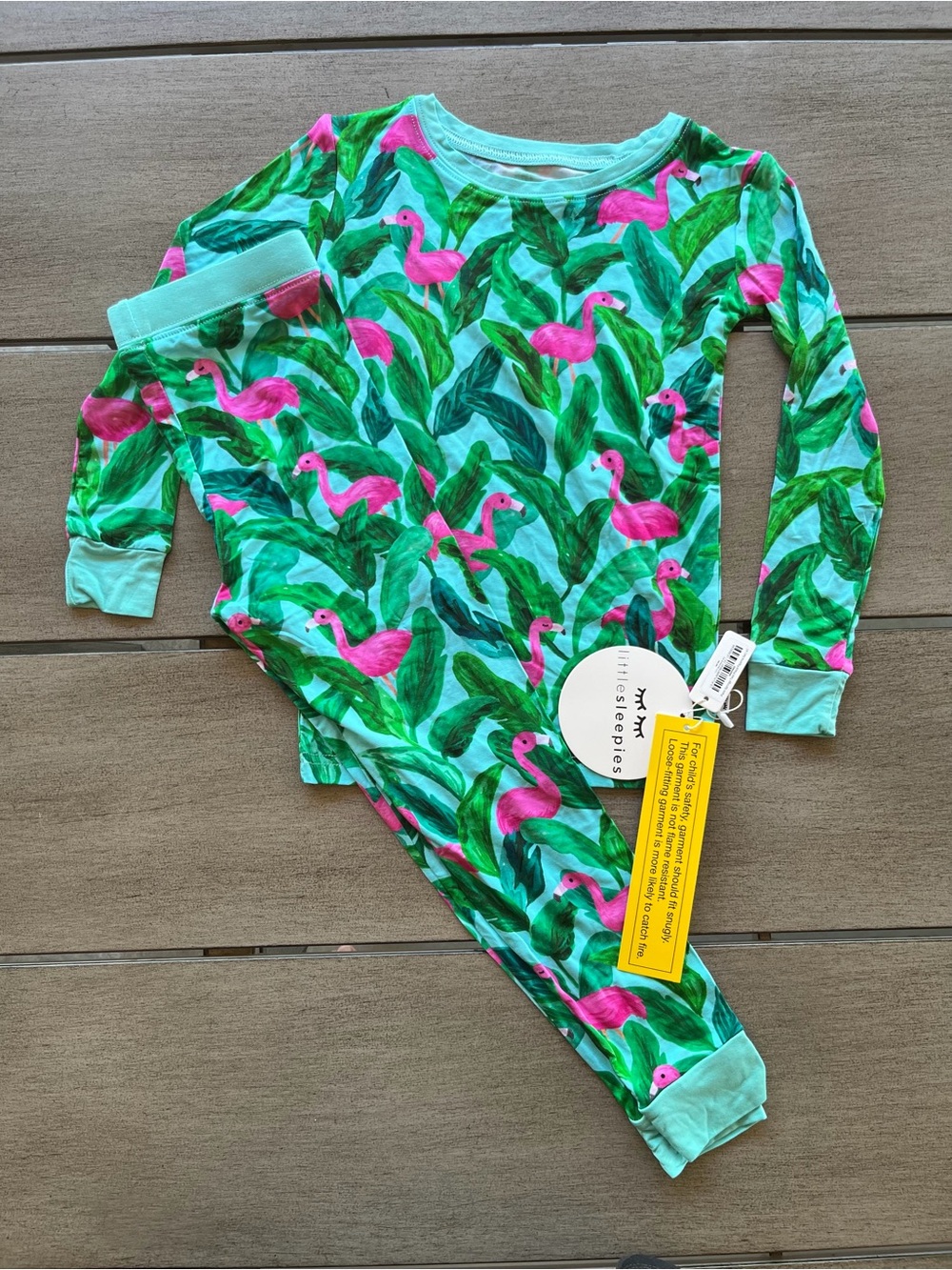 NWT Little Sleepies Palm Springs Pajama Set